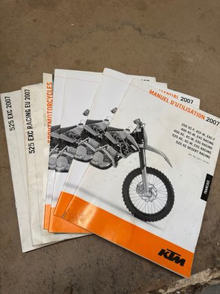 KTM 525 EXC 2006 Enduro Moto