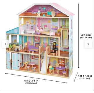 Casa de muñecas y casita infantil
