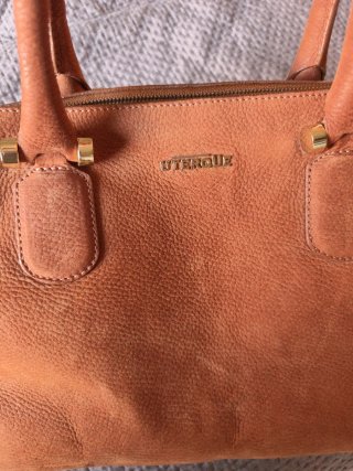 Bolso de piel Uterque