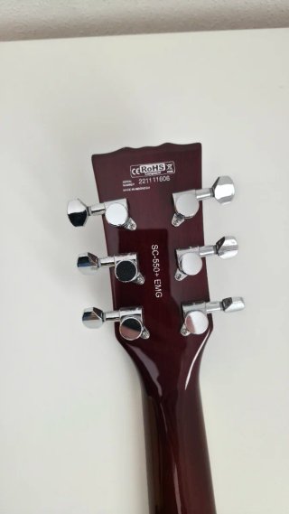 Guitarra Harley Benton SC-550 Plus EMG FTF