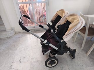 Bugaboo Doble: 2 Sillas, Capazo y Cesta