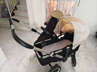 Bugaboo Doble: 2 Sillas, Capazo y Cesta