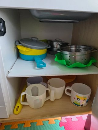 Cocinita IKEA de madera