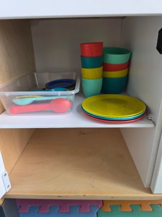 Cocinita IKEA de madera
