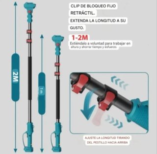 Motosierra Batería Recargable Pértiga Telescópica