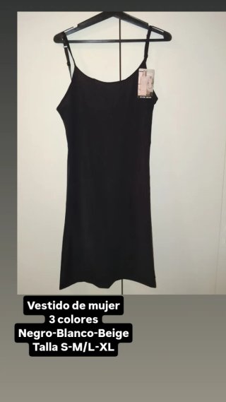 Vestido o camisón mujer 3 colores