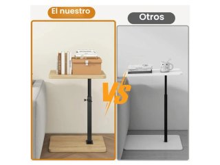 IBUYKE Mesa Auxiliar C Giratoria 360°