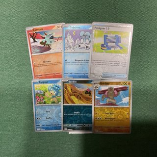 Carte Pokemon Set Luce Nera Italiano
