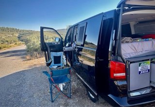 Mueble Camper Fregadero Depósitos Mesa