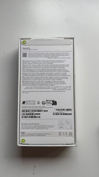 iPhone 16 Pro negro