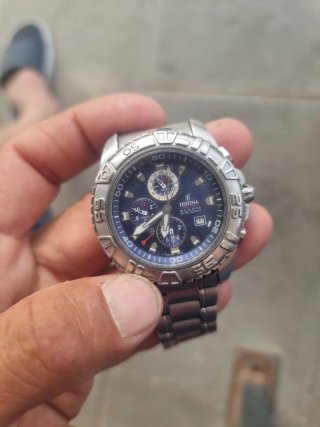 Reloj Festina Hombre Azul y Plateado