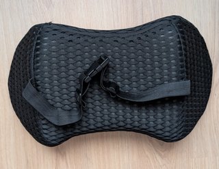 Cojín Lumbar Ergonómico Negro con funda