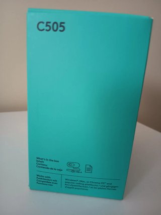 Logitech C505 HD Webcam 720p 30fps