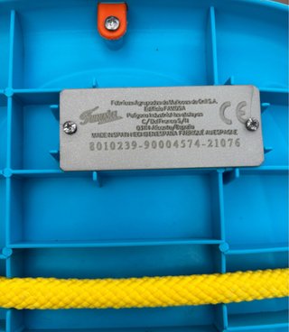 Columpio infantil Feber Naranja/Azul/Verde