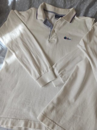 2 Polos FEC T12 Manga Larga Uniforme