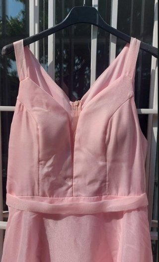 Abito elegante rosa da damigella