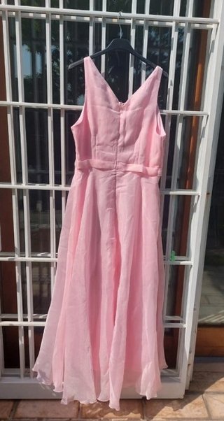 Abito elegante rosa da damigella