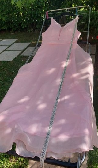 Abito elegante rosa da damigella