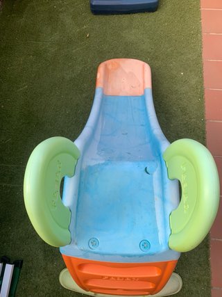 LOTE Tobogán infantil FEBER, Patinete y Monopatín