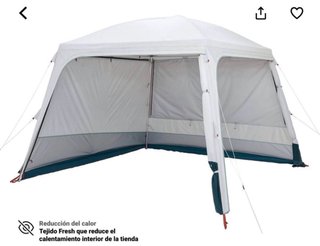 Carpa Camping 10 Personas Azul/Blanco