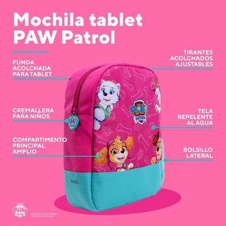 Mochila Patrulla Canina Infantil NUEVA
