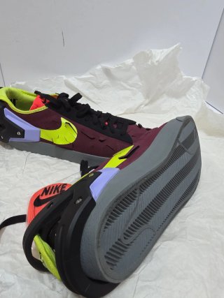 Nike Blazer Low x Acronym Night Maroon ¡NUEVAS!