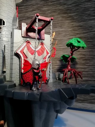 Playmobil Castillo del Dragón Rojo