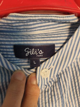 Camisa de rayas para hombre