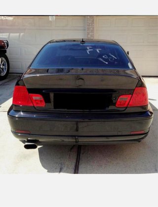 Alerón BMW E46 Coupé CSL Negro Brillo