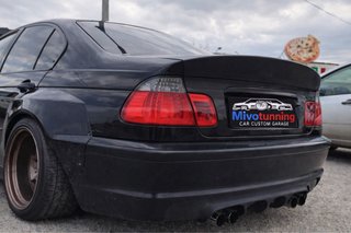 Alerón BMW E46 Coupé CSL Negro Brillo
