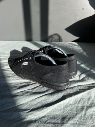 Superga originales unisex Negro/Negro