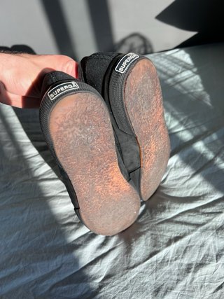 Superga originales unisex Negro/Negro