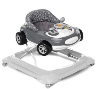 Andador Bebe Coche Gris
