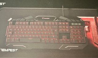 Teclado Gaming Tempest Negro