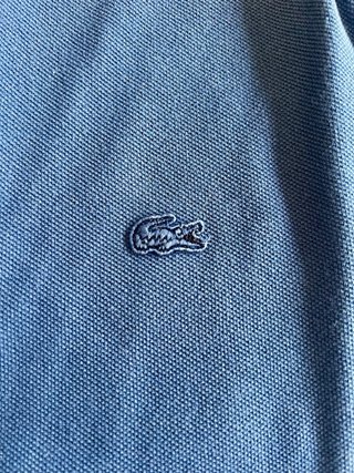 Polo Lacoste Azul Deportivo