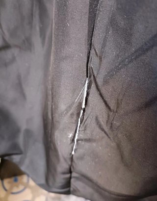 Chaqueta Zara Piel Vegana Negra XL