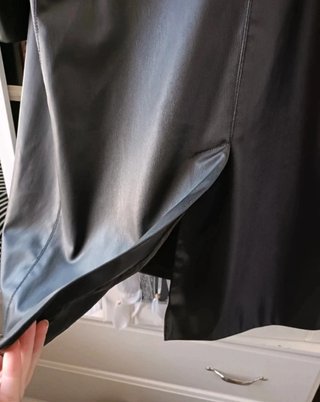 Chaqueta Zara Piel Vegana Negra XL