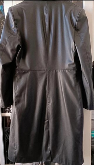 Chaqueta Zara Piel Vegana Negra XL