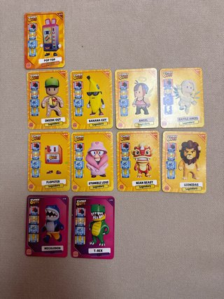 Cartas Stumble Guys Coleccionables
