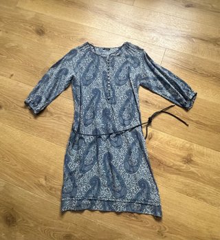 Vestido Massimo Dutti estampado paisley