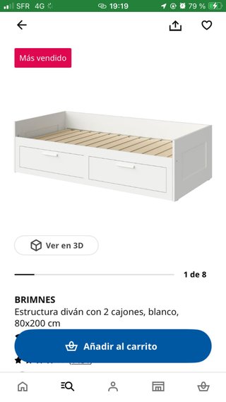 URGE Cama nido IKEA Brimnes