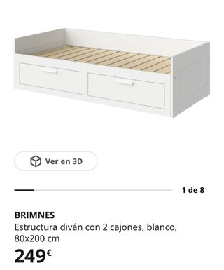 URGE Cama nido IKEA Brimnes