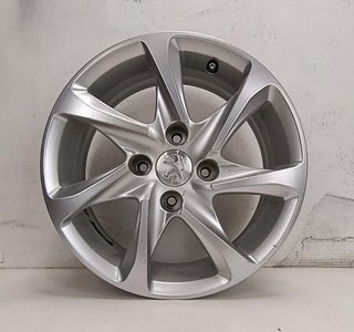 Juego d llantas Peugeot de 15 pulgadas 4 tornillos