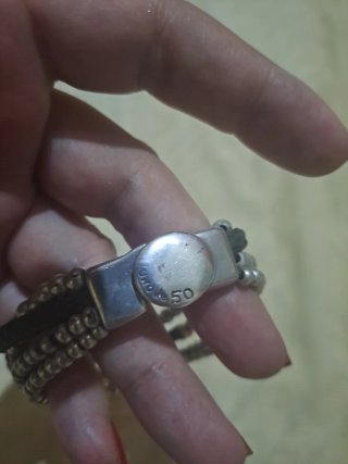 Pulsera Uno de 50 Multicolor y Plata