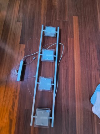 Lámpara de techo moderna 4 focos