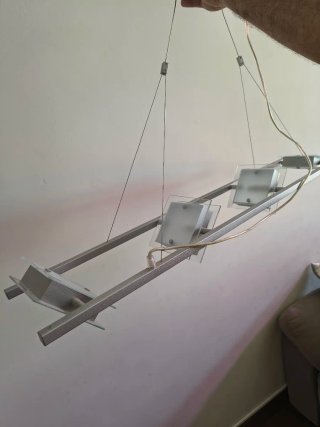 Lámpara de techo moderna 4 focos