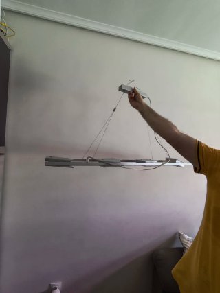 Lámpara de techo moderna 4 focos