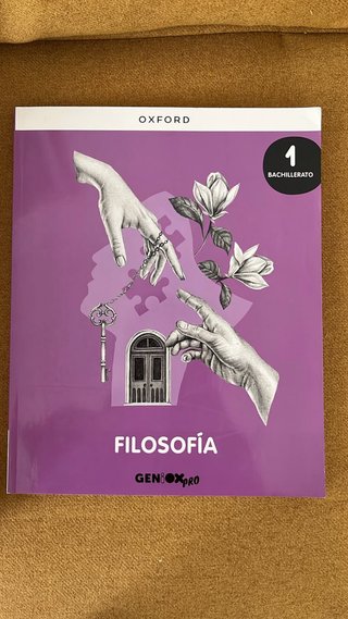 Filosofía 1º Bachillerato. Libro del estudiante...