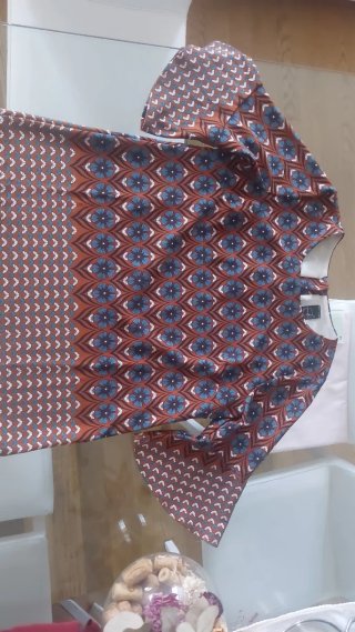 Blusa fantasia donna