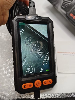 Cámara Endoscópica RUYCLVO con Pantalla